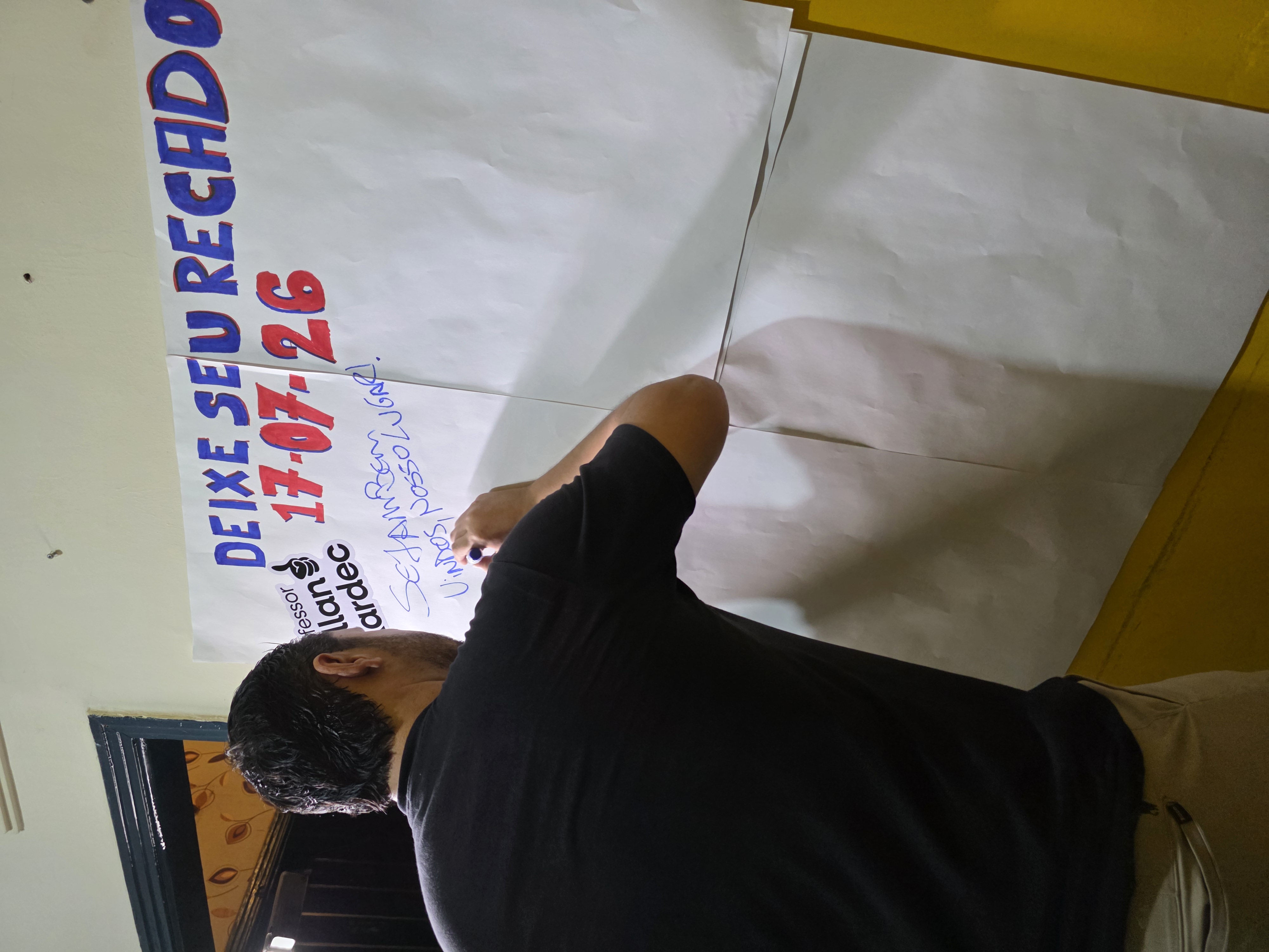 Deixe o seu recado
